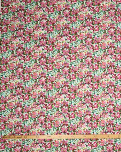 Alfie, Pink blomster- Patchwork