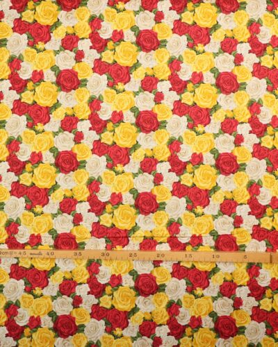 Summer Garden Rose Bouquet 1 - Patchwork 7 Summer Garden Rose Bouquet 1 - Patchwork