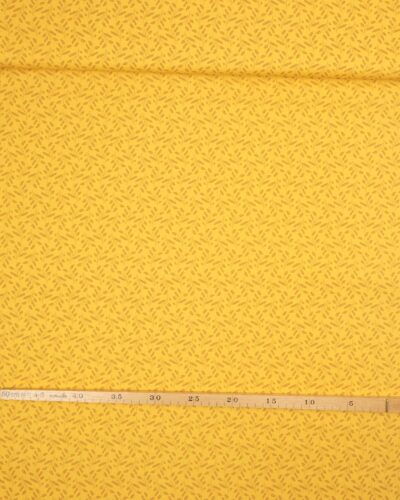 Kornaks på mørkegul - Patchwork