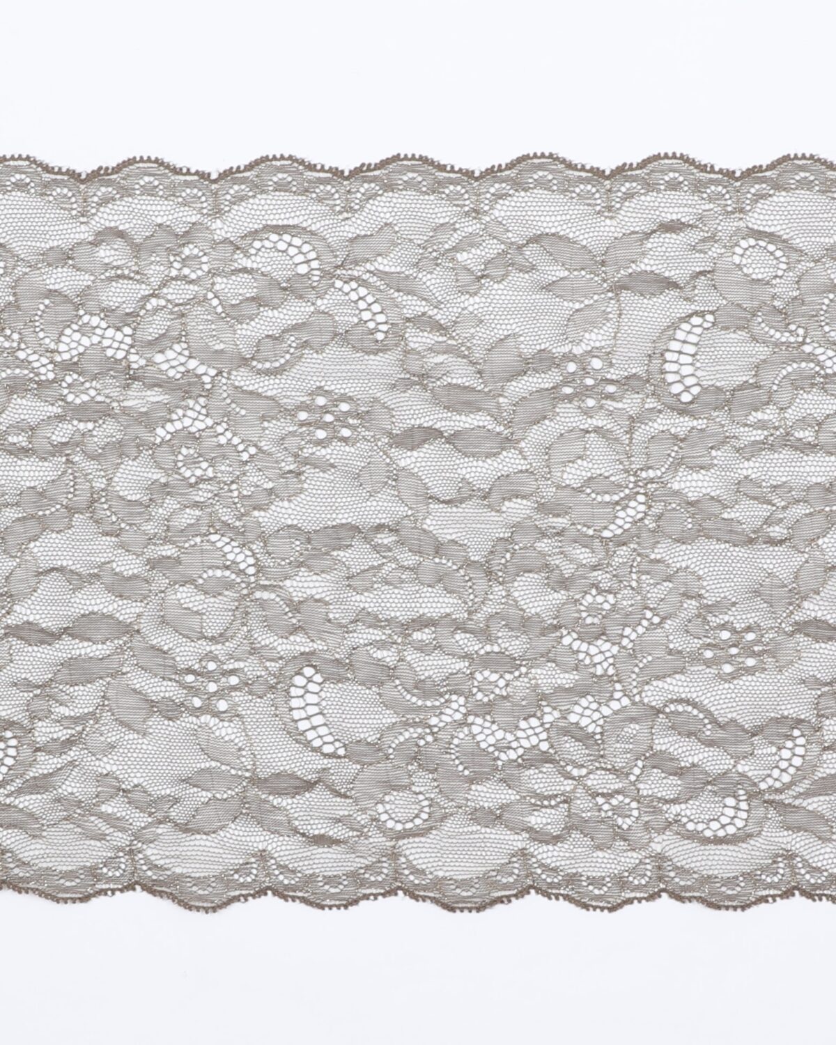Armygrøn m. sølv, blonde 21 cm - Billede 2