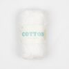 Cotton 8/8, hvid - 100% Bomuld - Mayflower