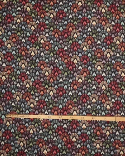 Multifarvet viftemønster - Gobelin