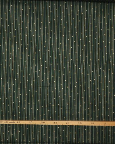 Christmas is near, Grøn m. guld - Patchwork