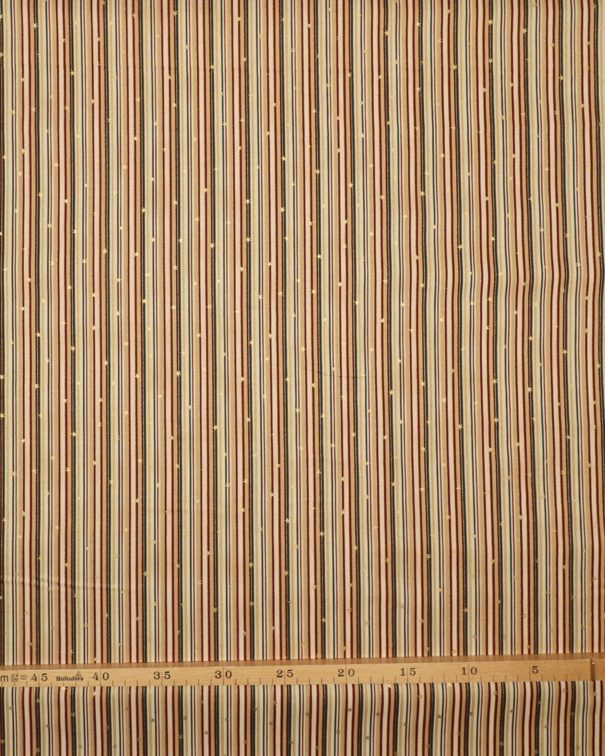 Christmas is near, Mørk creme m. guld - Patchwork - Billede 3
