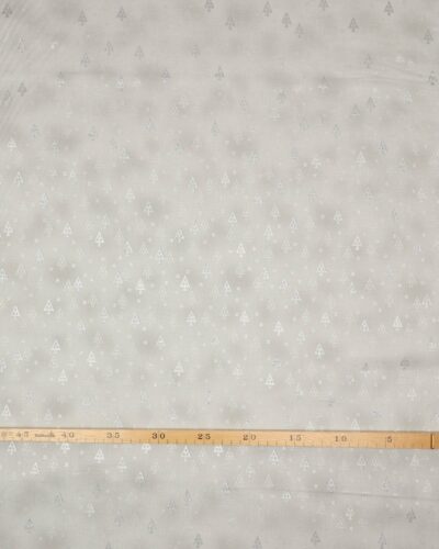 Christmas is near, Lysegrå m. sølv - Patchwork