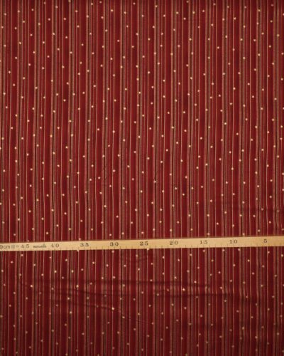 Christmas is near, Mørkerød m. guld - Patchwork 7 Christmas is near, Mørkerød m. guld - Patchwork