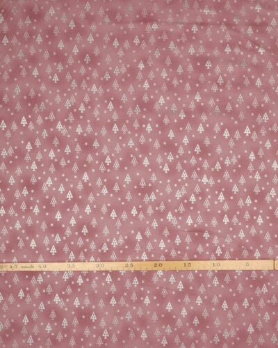 Christmas is near, Gammelrosa m. sølv - Patchwork