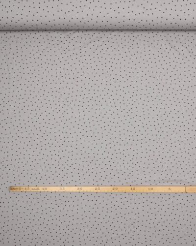 Prikker Lys grå/sort - Jersey