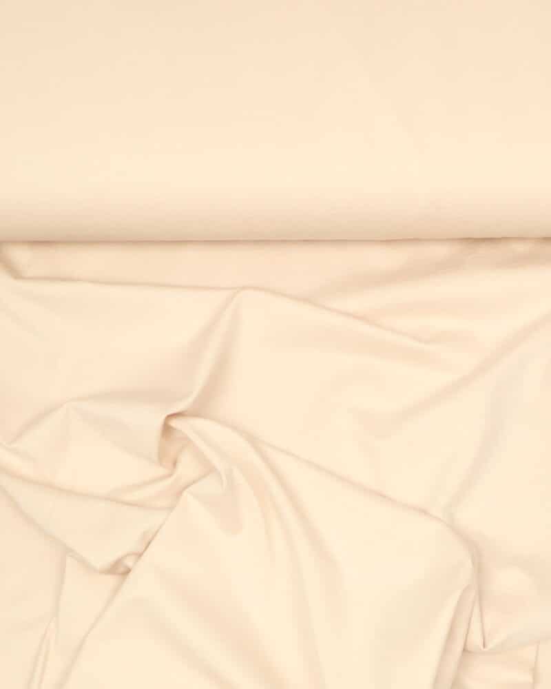 Lys beige - Viskose jersey - Info mangler