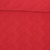 Rød m. mønster - Polyester jersey - Info mangler