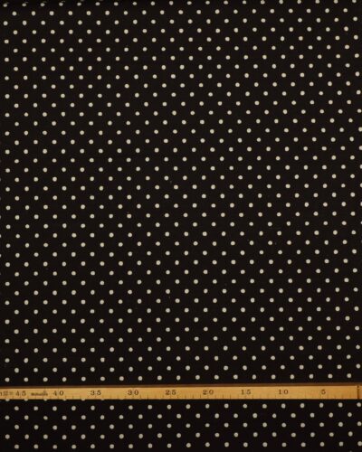 Hvide prikker på sort - Patchwork 7 Hvide prikker på sort - Patchwork