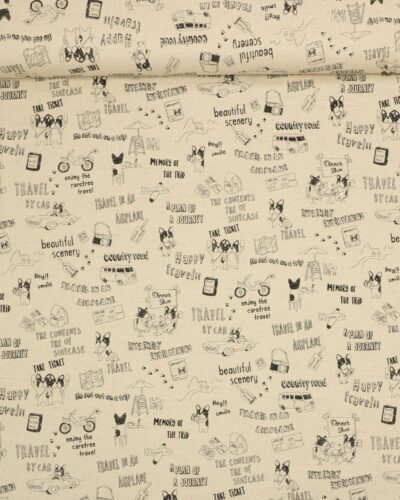 Trèfle fra Kokka, hund på rejse - Patchwork