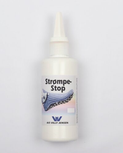 Strømpestop, hvid