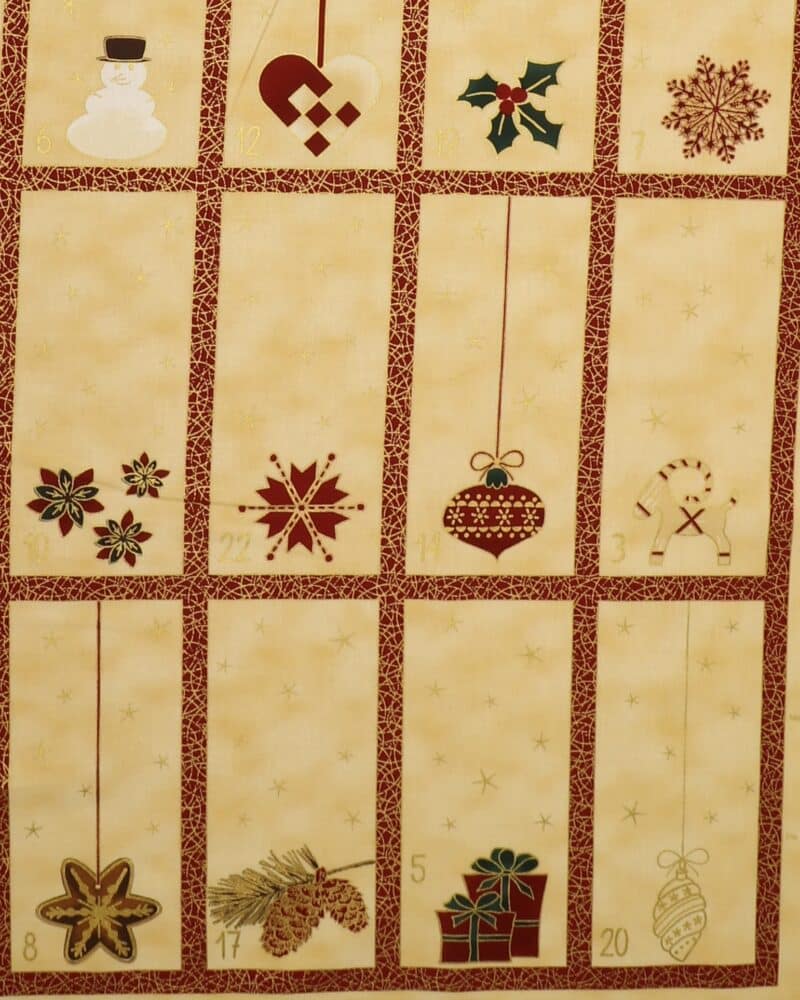 Christmas wonders julekalender - Patchwork rapport