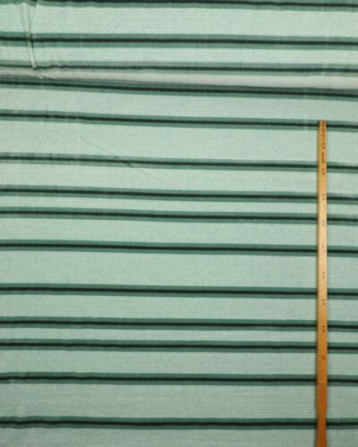 Riflet stræk velour - striber mint/grøn 7 Riflet stræk velour - striber mint/grøn