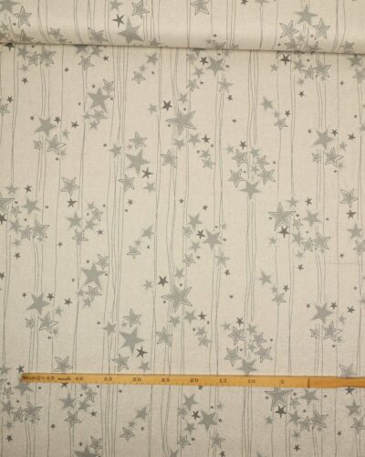 Grå stjerner og sølv - Boligtekstil 7 Grå stjerner og sølv - Boligtekstil