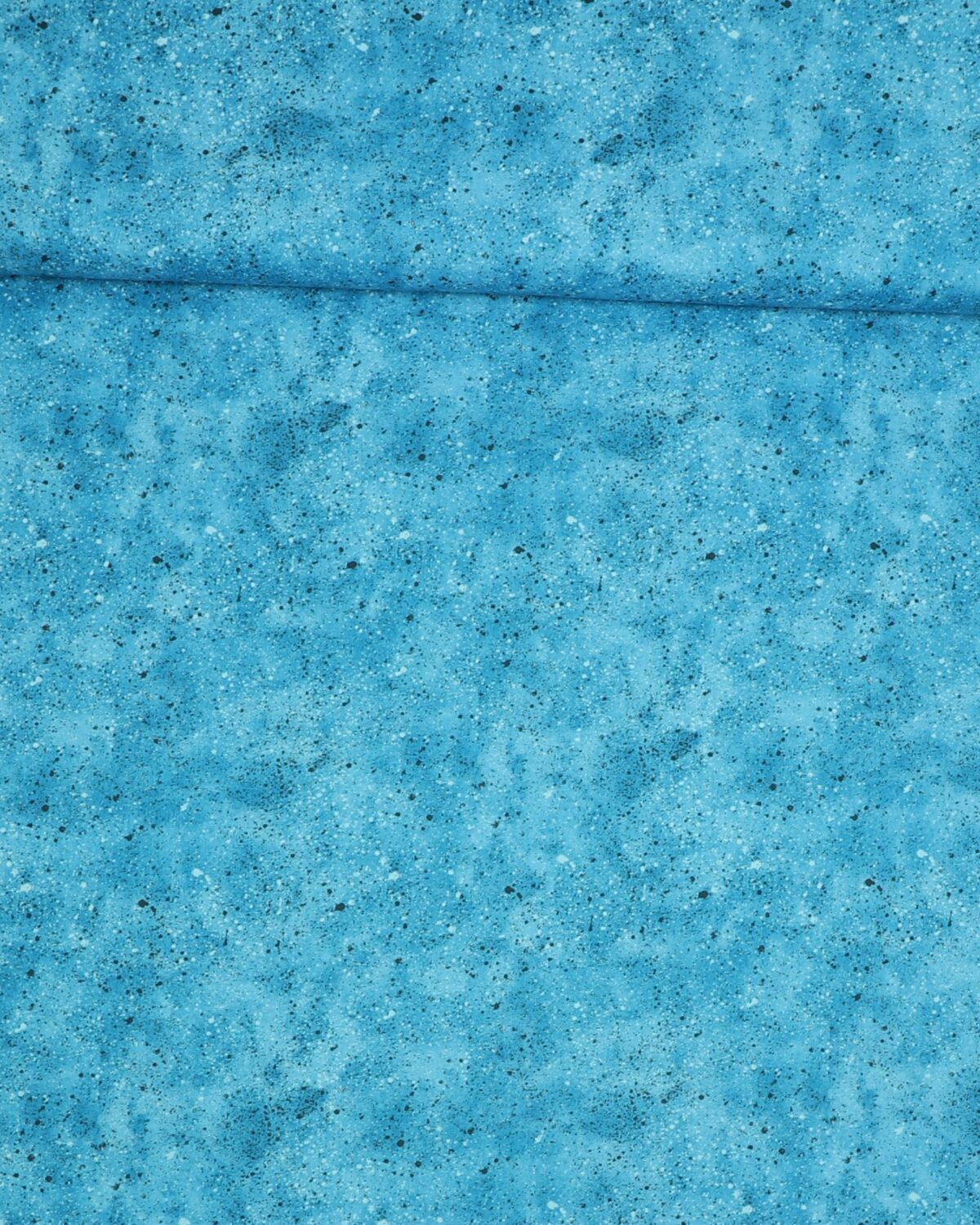 Blå med pletter - Patchwork