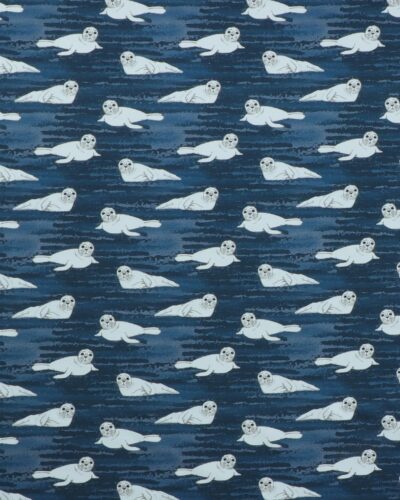 Sælunge på en bund af blå farver - Jersey