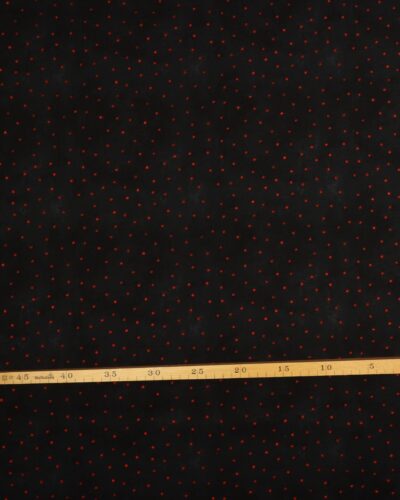 Time for hot cocoa, sort/rød - Patchwork