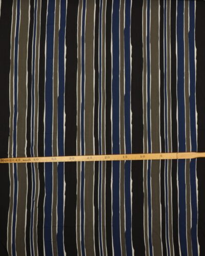 Sort/hvid/grå/blå - Viskose 7 Sort/hvid/grå/blå - Viskose