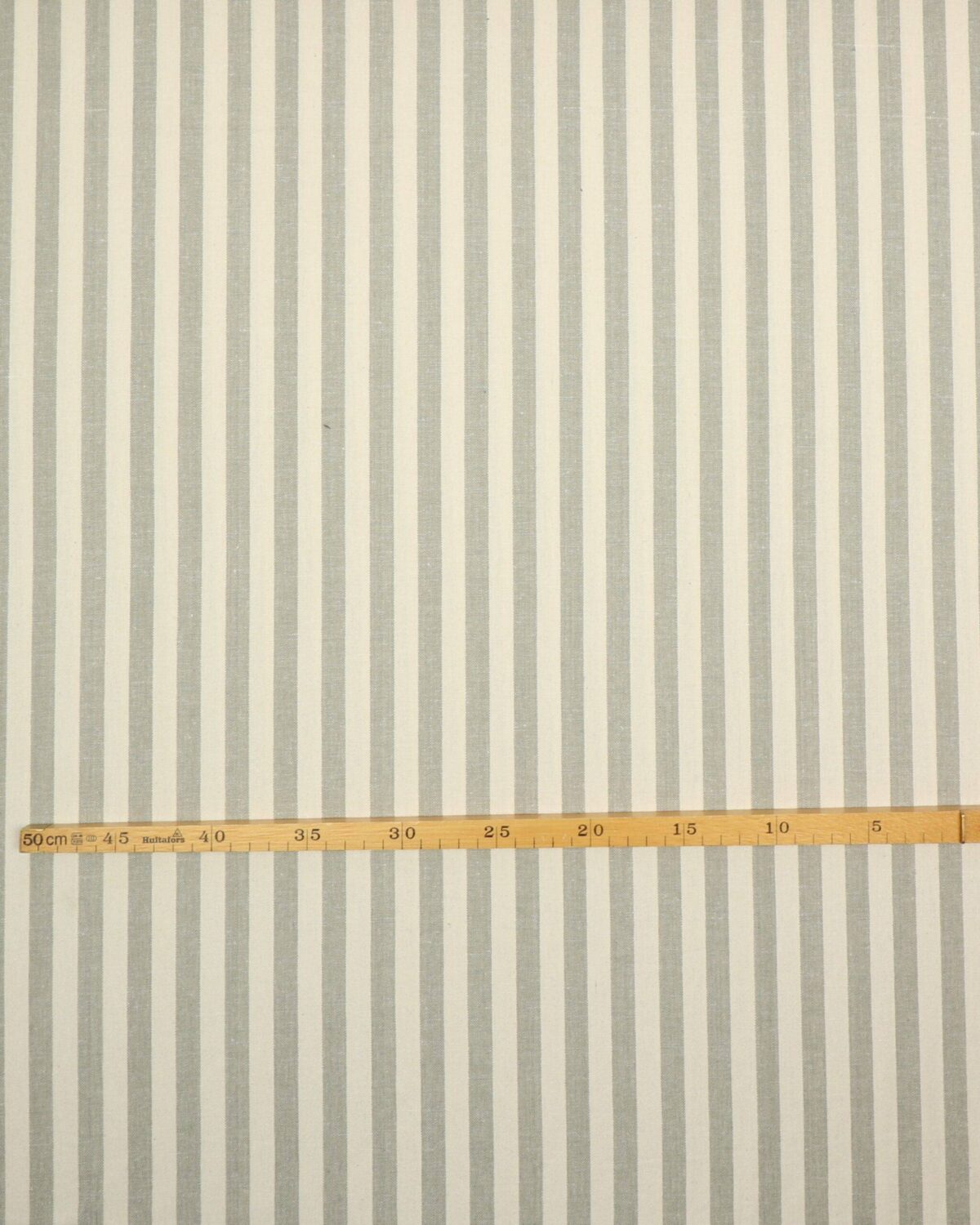 Lys grå/offwhite striber, 10 mm - Boligtekstil (bæredygtigt) - Image 3