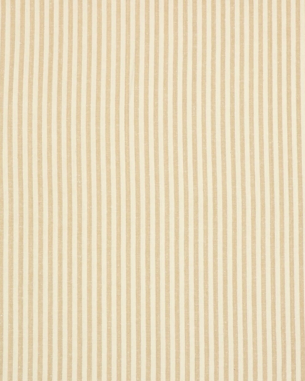 Natur/offwhite striber, 5 mm - Boligtekstil (bæredygtigt) - Billede 2