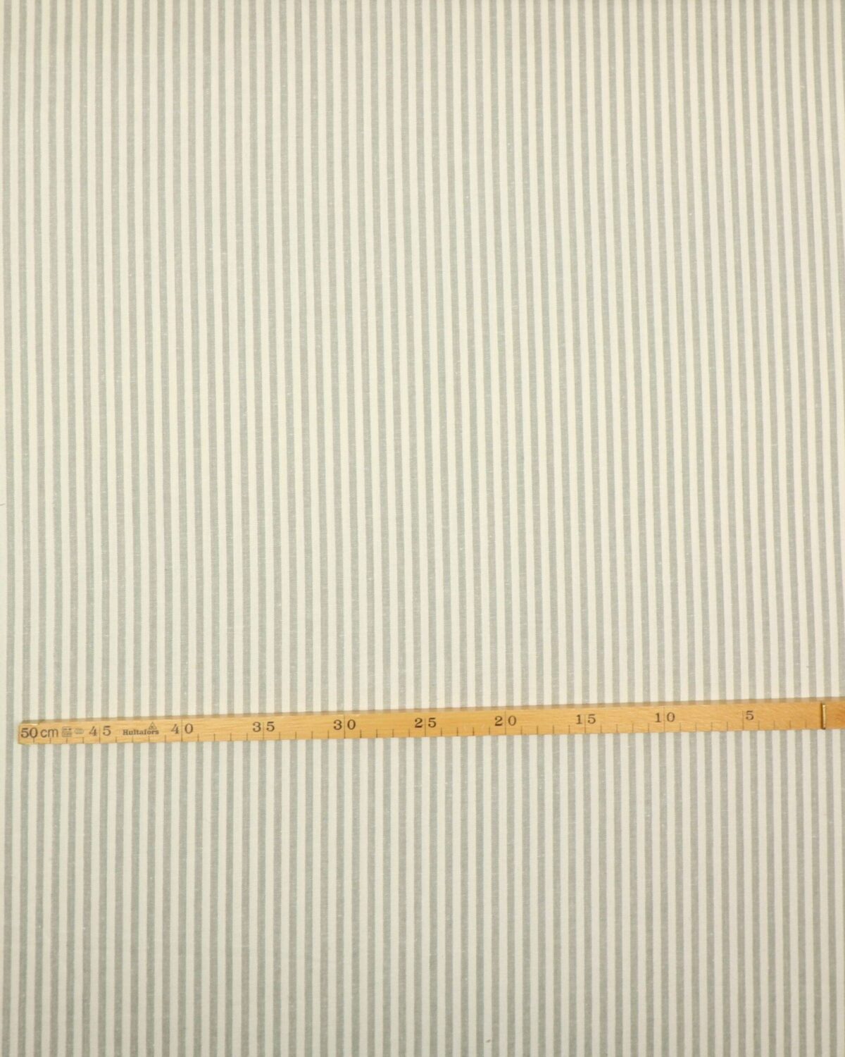 Lys grå/offwhite striber, 5 mm - Boligtekstil (bæredygtigt) - Billede 3