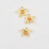 Gul blomst - 15 mm -