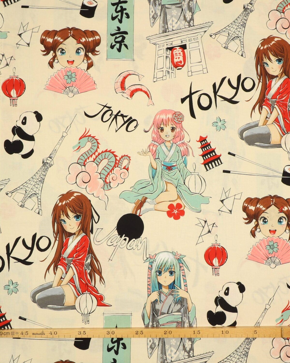 Tokyo dream - Patchwork - Billede 3