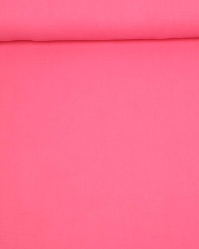 Pink - Double Gauze blestof/musselin stof