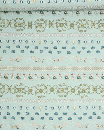 Kaniner og mus på stribe - Patchwork