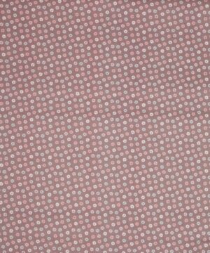 Småt mønster på lys brun - Patchwork - Stoffabrics