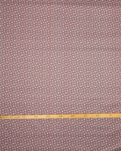 Småt mønster på støvet syren - Patchwork