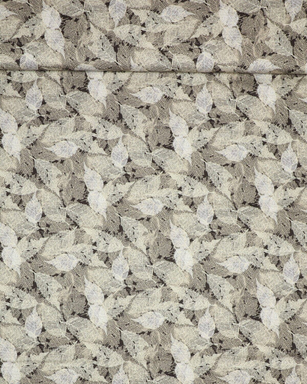 Cremefarvet blade - Patchwork