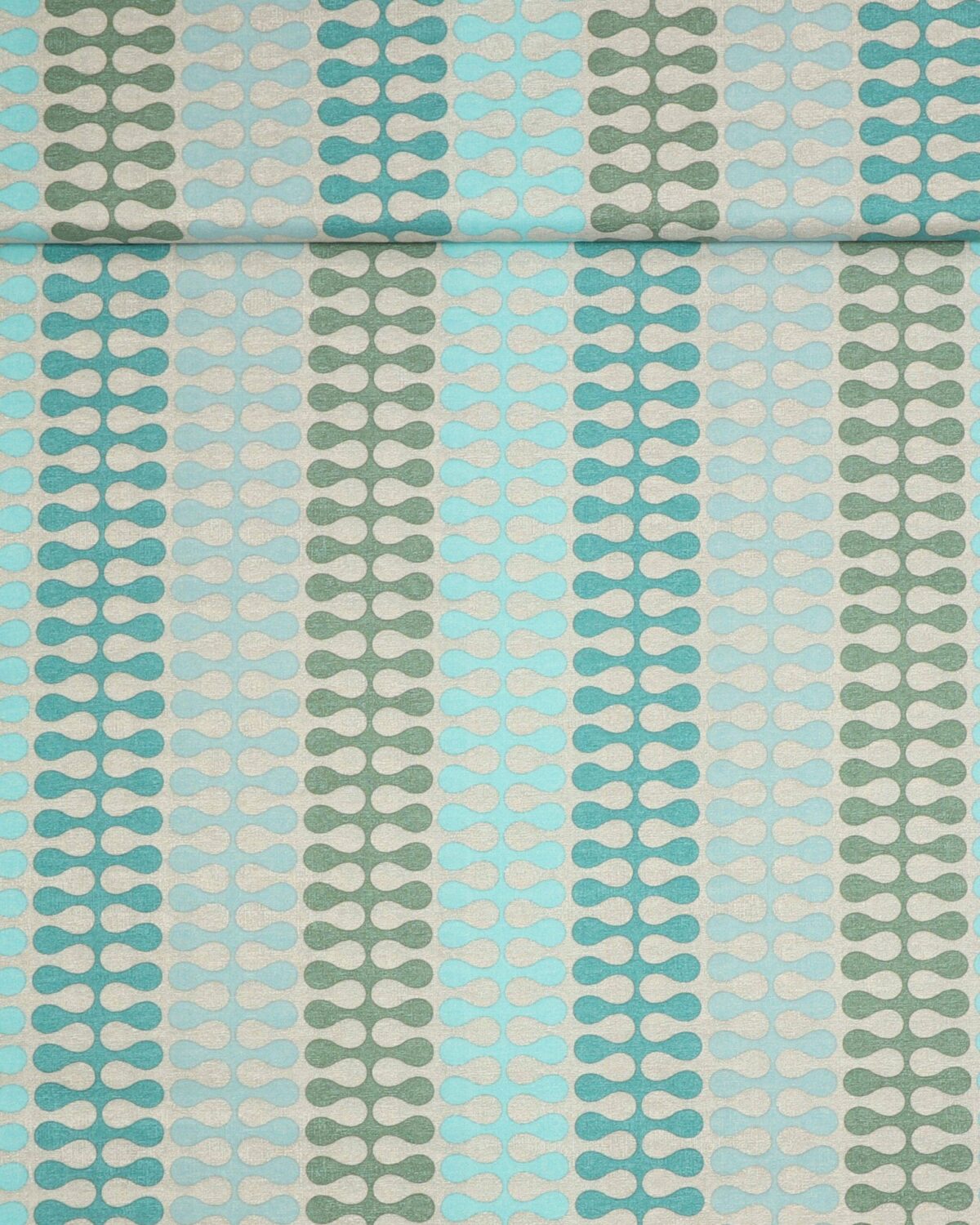Lysegrå med organisk mønster - Patchwork