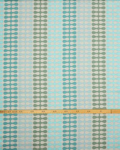 Lysegrå med organisk mønster - Patchwork