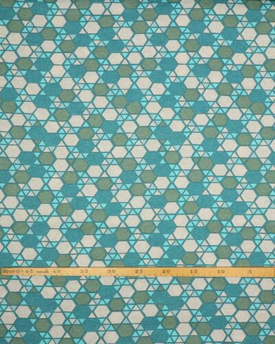 Lysegrå med kuber og trekanter - Patchwork 7 Lysegrå med kuber og trekanter - Patchwork