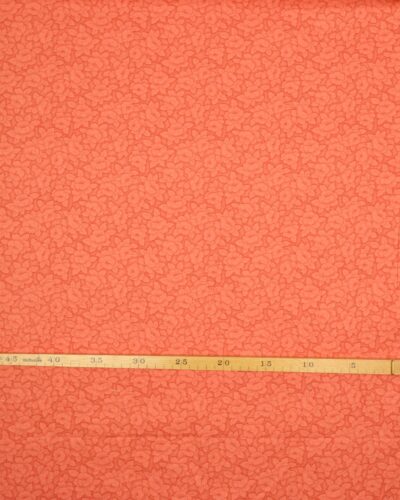 Abrikosfarvet blomster - Patchwork