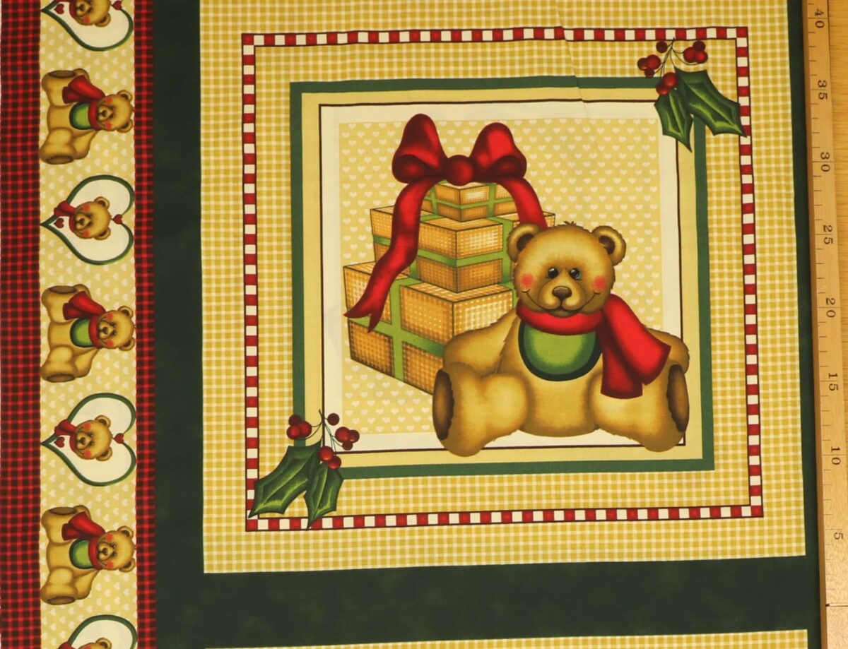 Bamse og gaver - Patchwork rapport - Billede 4