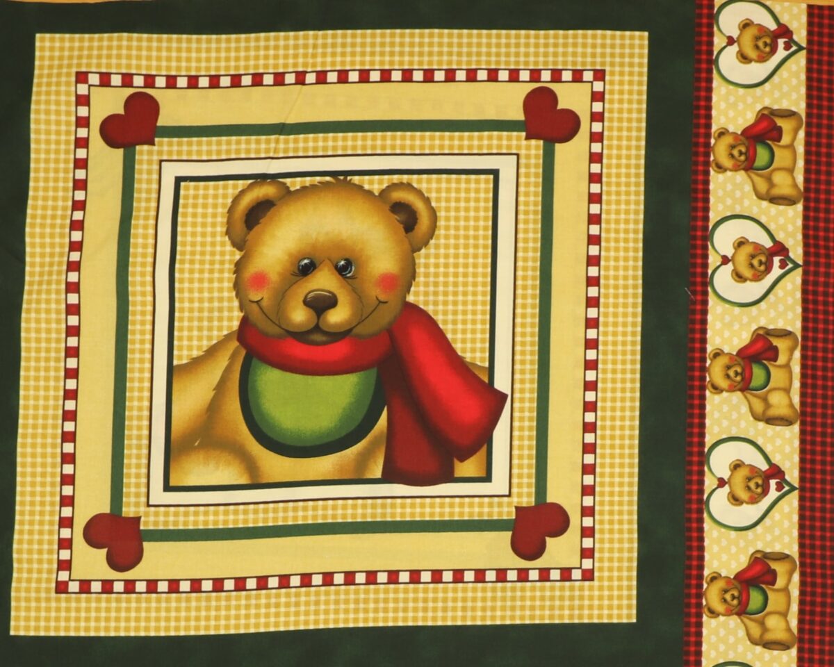 Bamse og gaver - Patchwork rapport - Billede 2