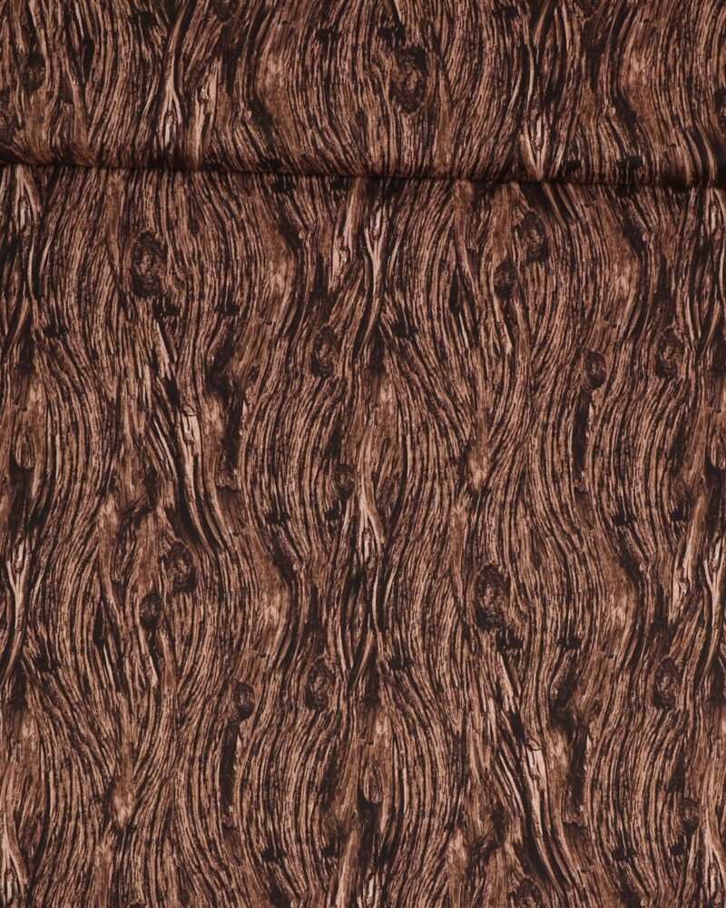 Mønster i sort og brun - Patchwork - QT fabrics