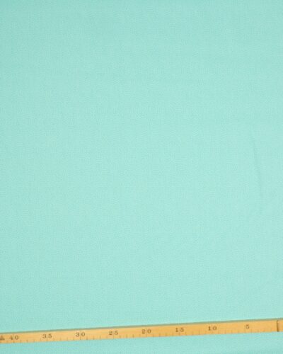 Turkis m. lyseblå prikker - Let bomuld