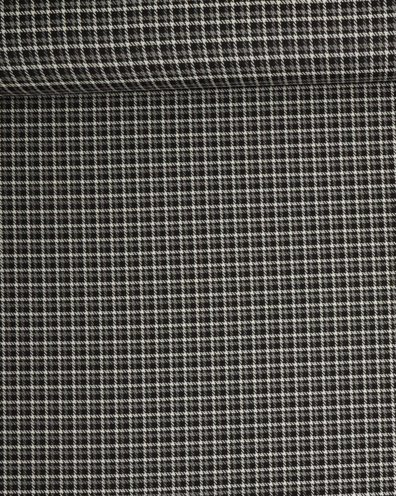 Tern sort/hvid/grå - polyester/viskose - Info mangler