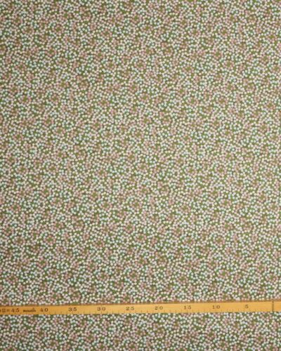 Småblomstret på grøn bundfarve - Patchwork 7 Småblomstret på grøn bundfarve - Patchwork