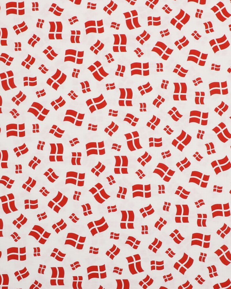 Danske flag - Patchwork - Robert Kaufman