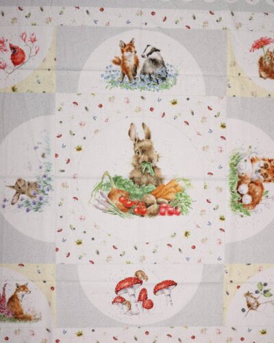 Hare, mus og egern - Patchwork rapport