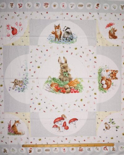 Hare, mus og egern - Patchwork rapport