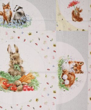 Hare, mus og egern - Patchwork rapport - Info mangler