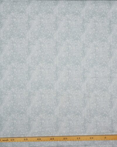 Små hvide hjerter på grå/blå - Patchwork 7 Små hvide hjerter på grå/blå - Patchwork