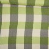 Flonnel - Grå/hvid/grøn 10x10 cm tern - Info mangler